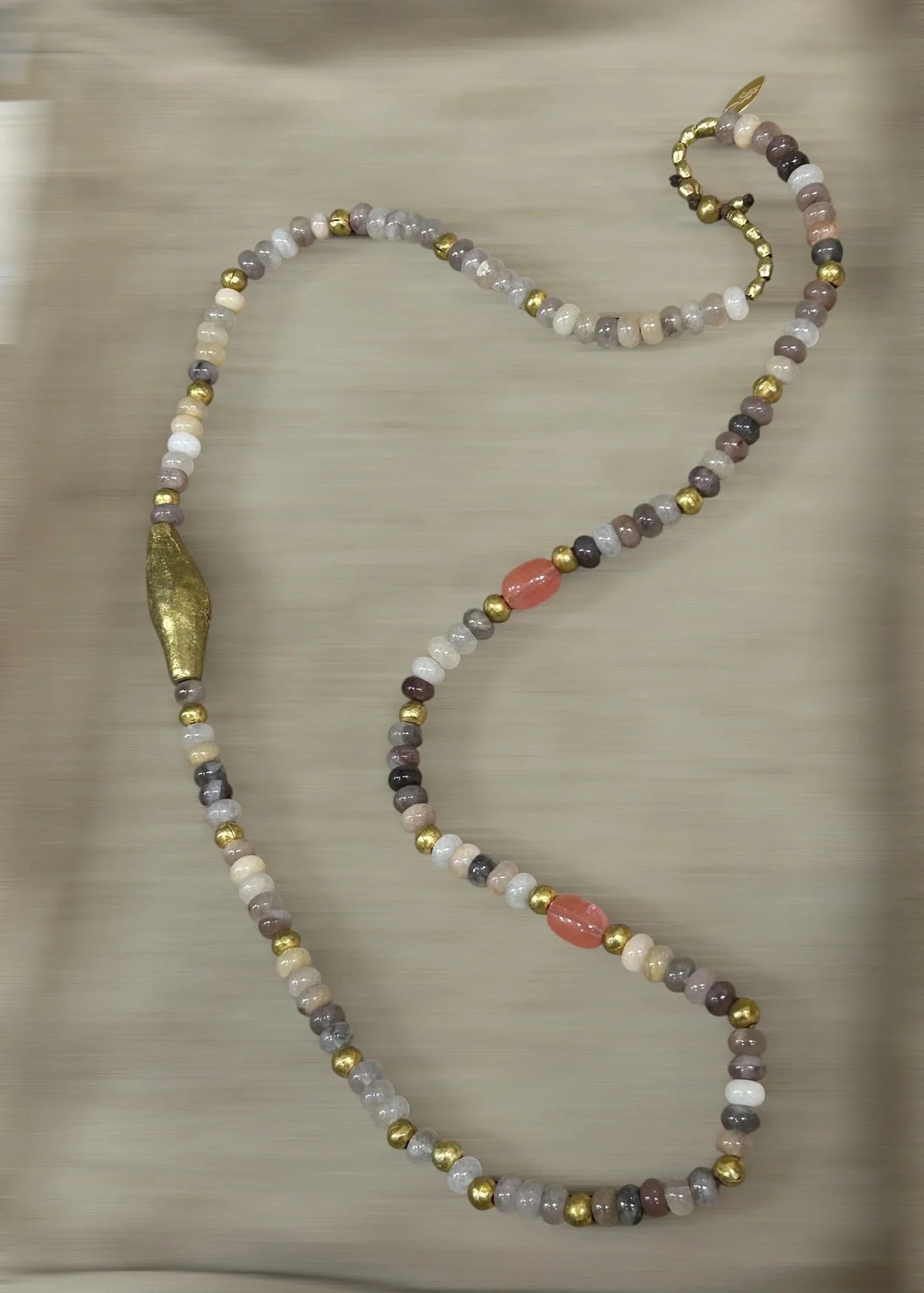 Byzance Élixir — Aventurine rose & Agate pastèque Lèse-Majesté