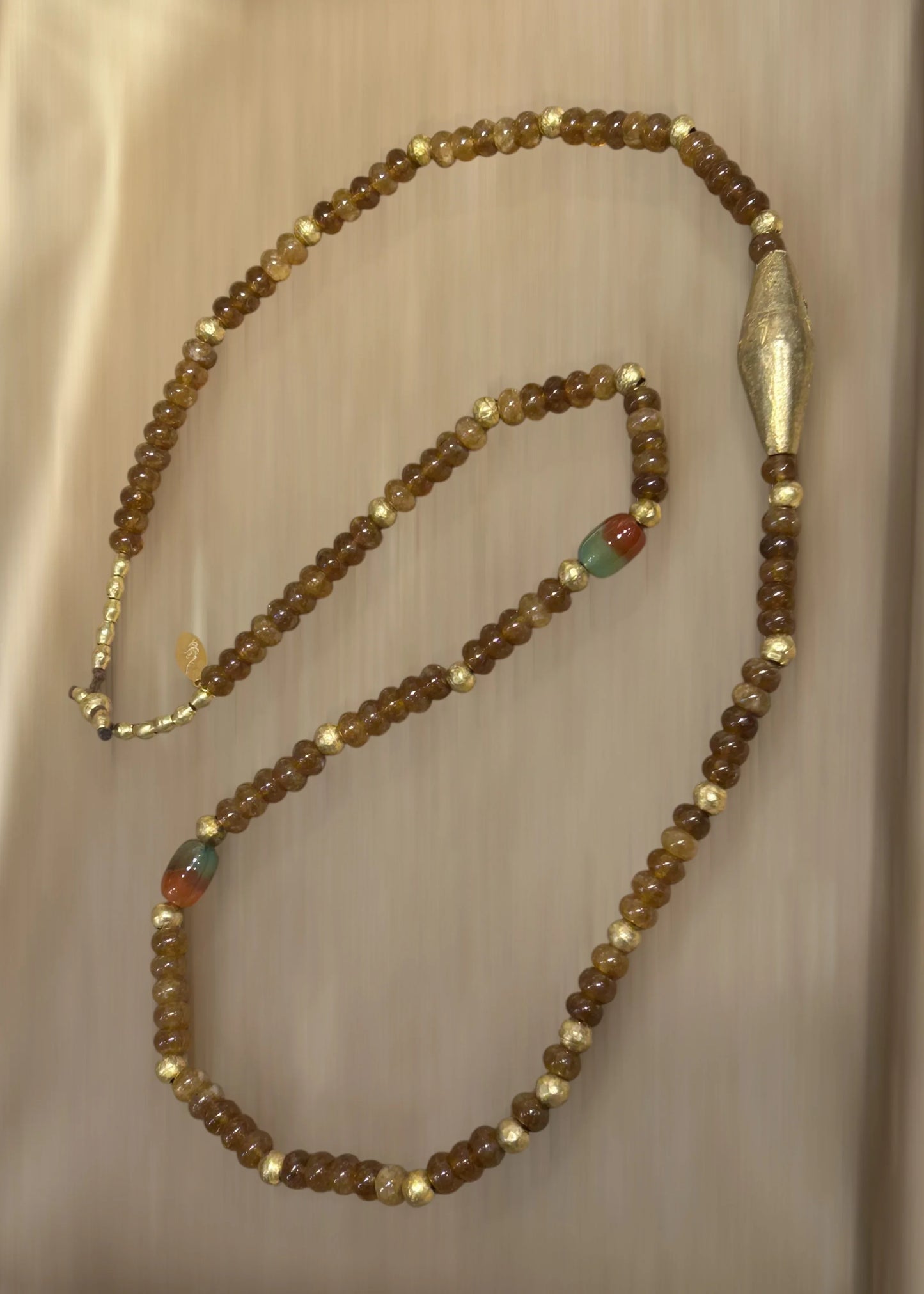 Byzance Élixir — Citrine & Agate Paon Lèse-Majesté
