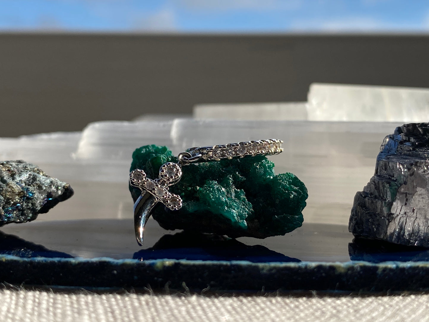 MINI CREOLE "SINBAD" - Argent - 14 mm LESE-MAJESTE