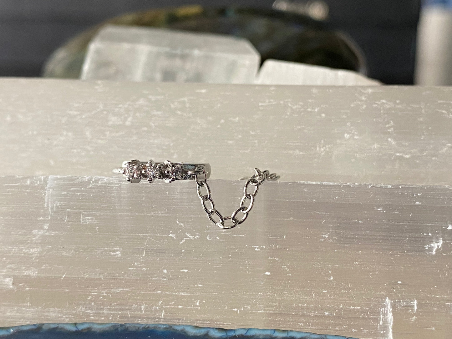 MINI CREOLES "JASMINE" - Argent LESE-MAJESTE