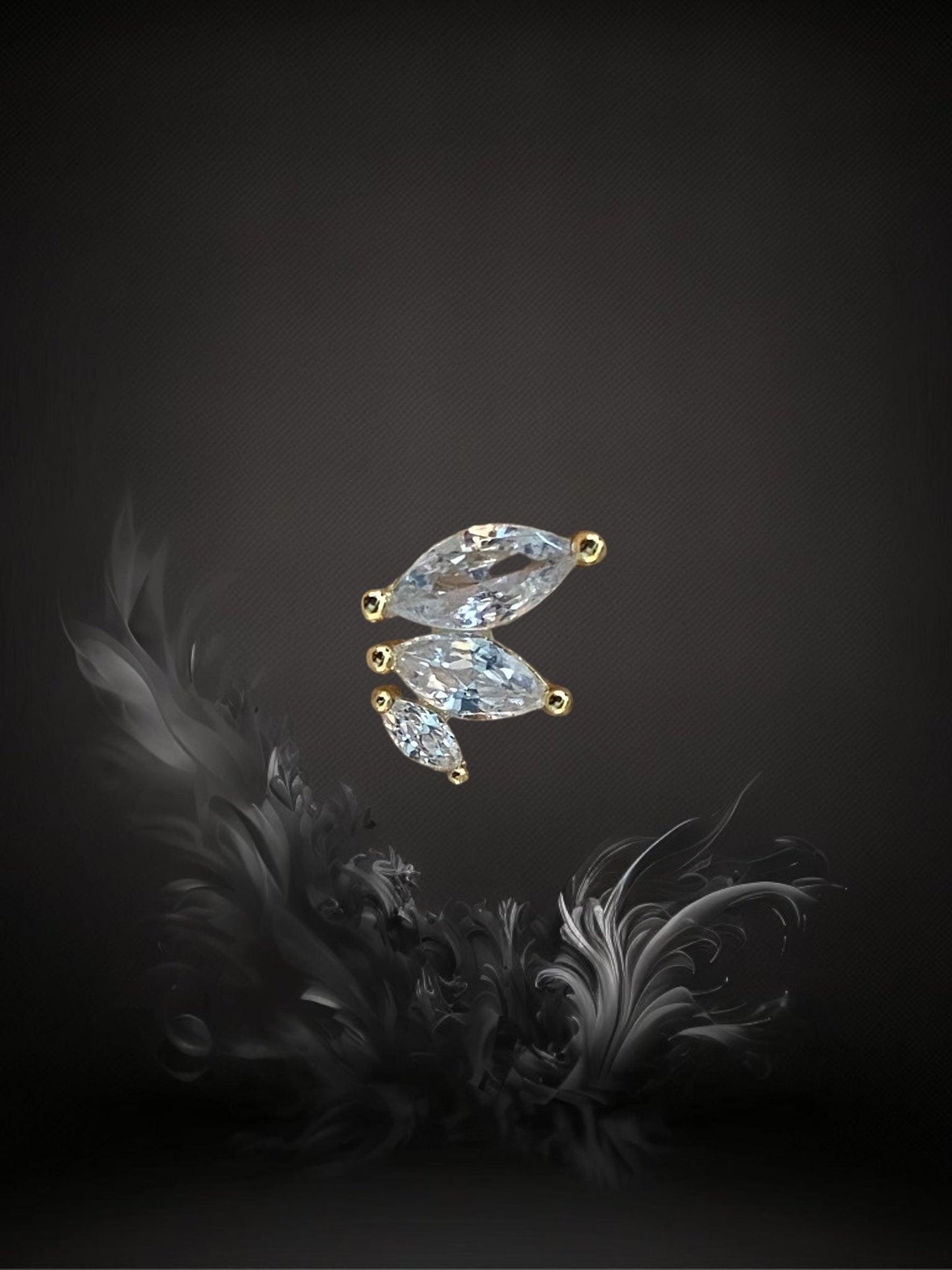 PUCE "LILITHIA" - Argent plaqué or LESE-MAJESTE