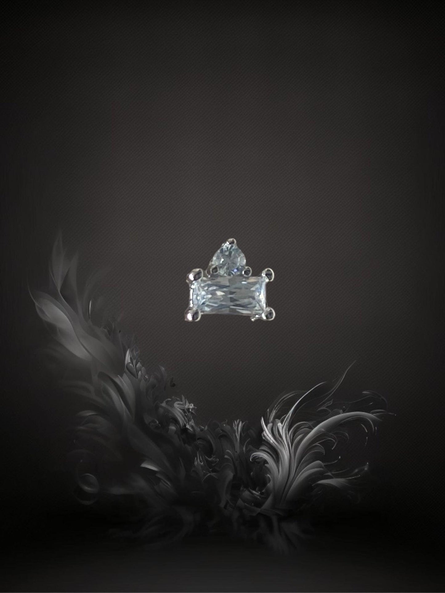 PUCE "PETIT TAJ MAHAL" - Argent - white LESE-MAJESTE