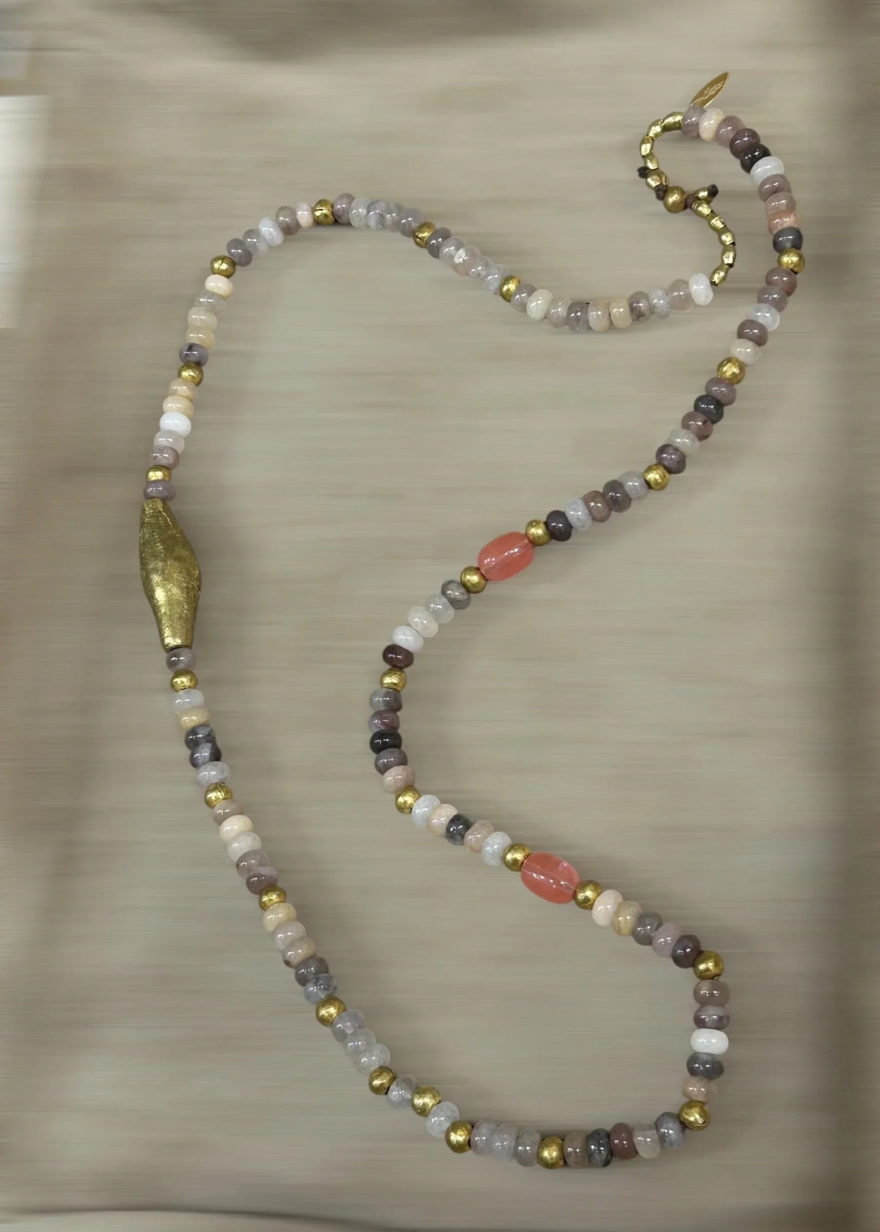 Byzance Élixir — Aventurine rose & Agate pastèque Lèse-Majesté
