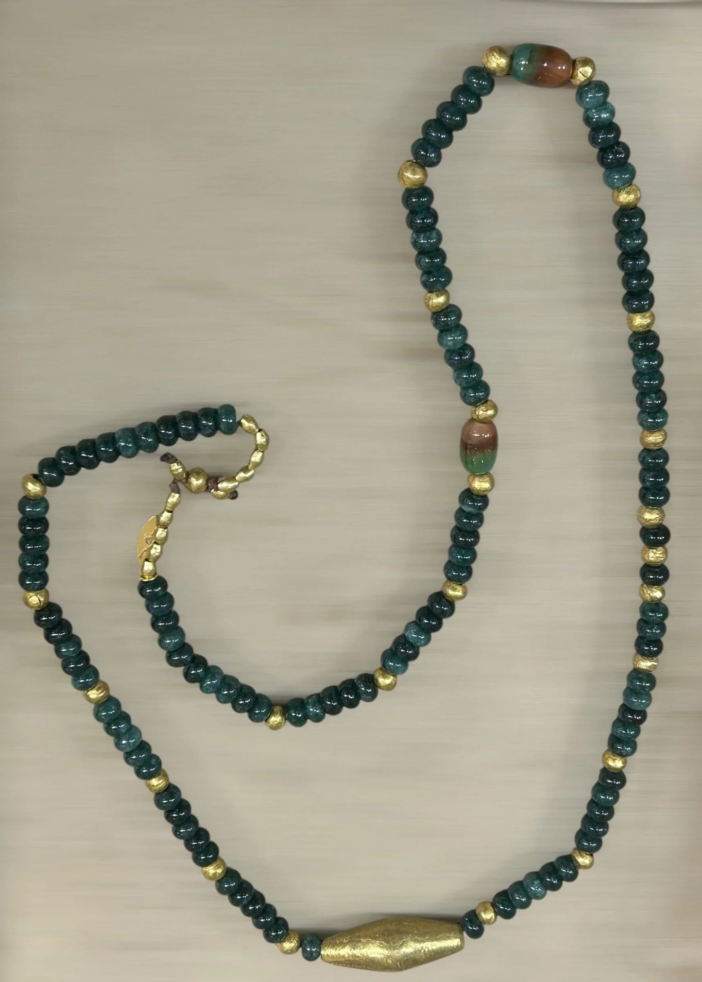 Byzance Élixir — Jaspe vert & Agate Paon Lèse-Majesté