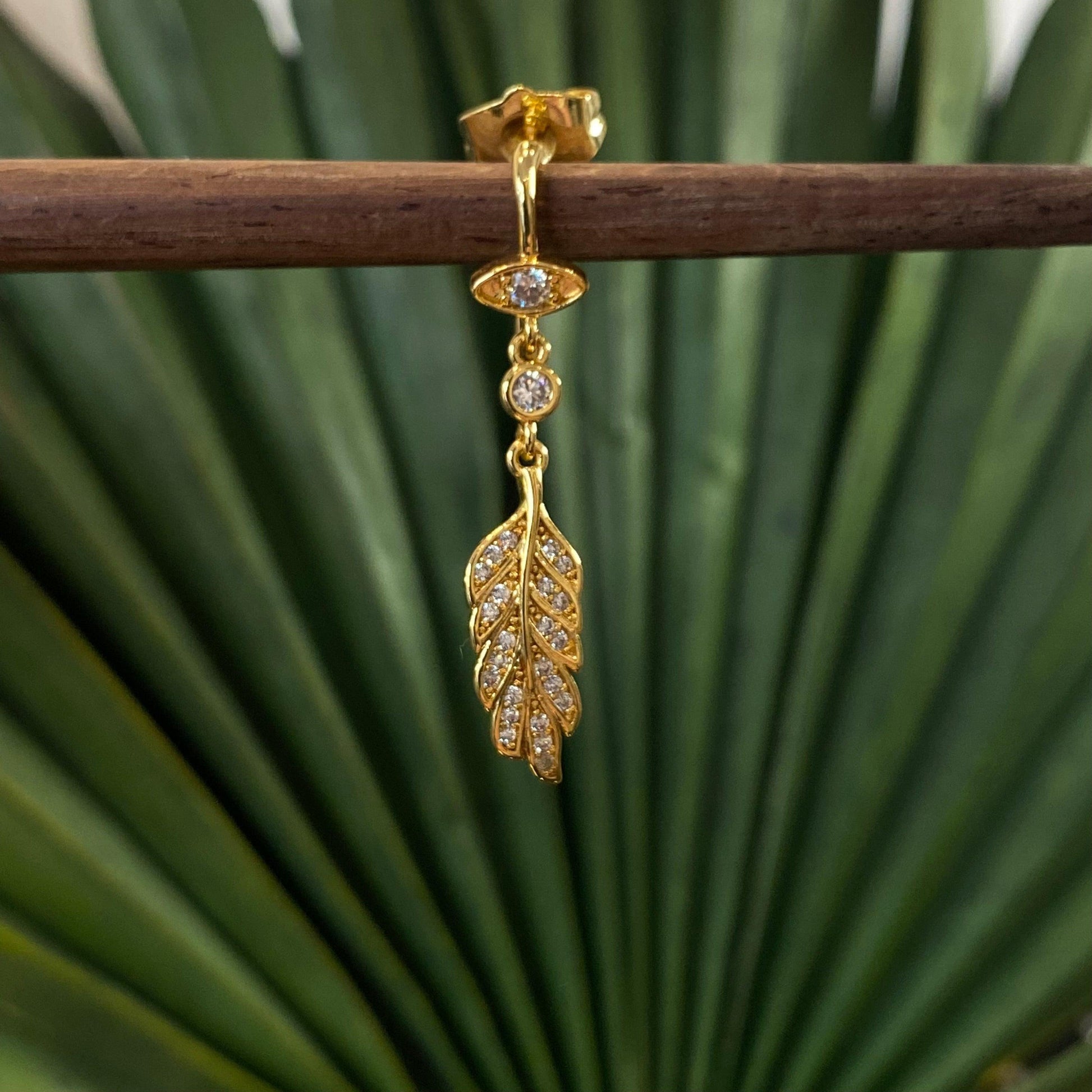 MINI CREOLE "BOHO" - Argent plaqué or LESE-MAJESTE