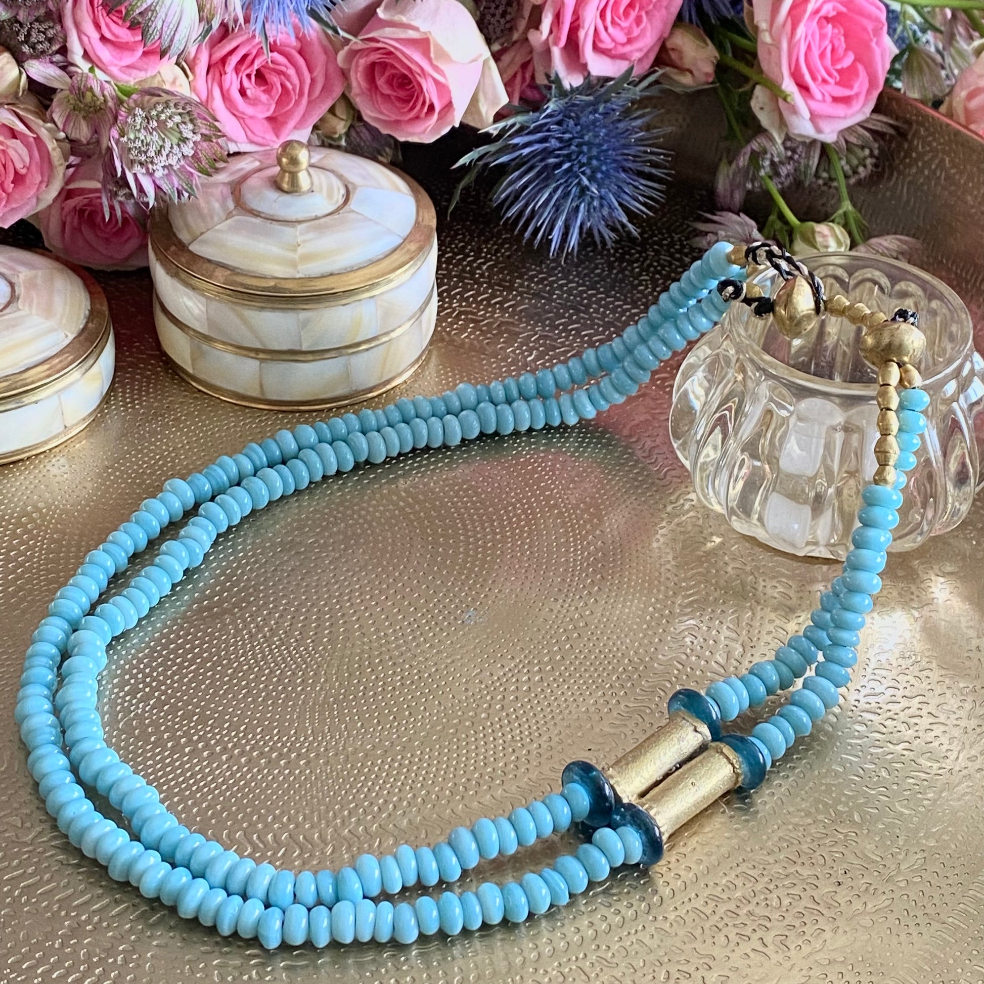 COLLIER" PETRA" - Turquoise Lèse-Majesté