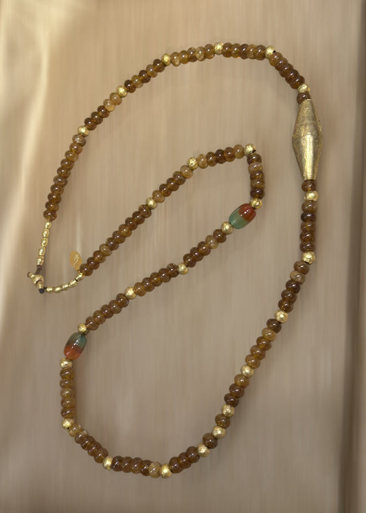 Byzance Élixir — Citrine & Agate Paon Lèse-Majesté