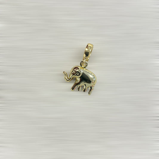 AMULETTE ÉLÉPHANT (doré / 3 cm) Lèse-Majesté