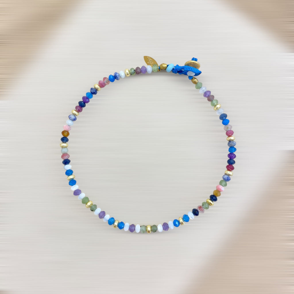COLLIER ÉLIXIR (Mix pierres / Multicolore) – 40 CM Lèse-Majesté