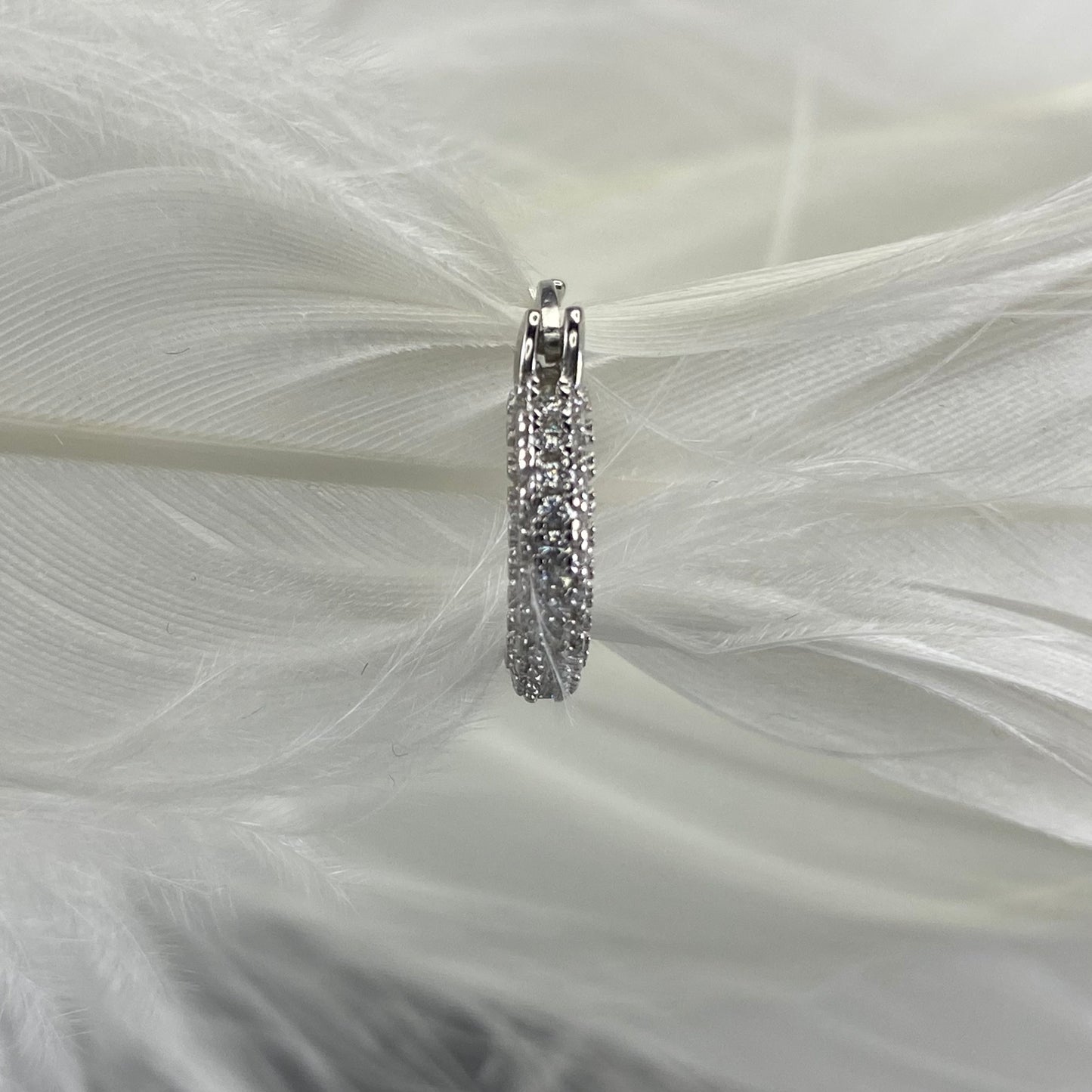 MINI CREOLE "PARISIENNE" - Argent - 12mm LESE-MAJESTE