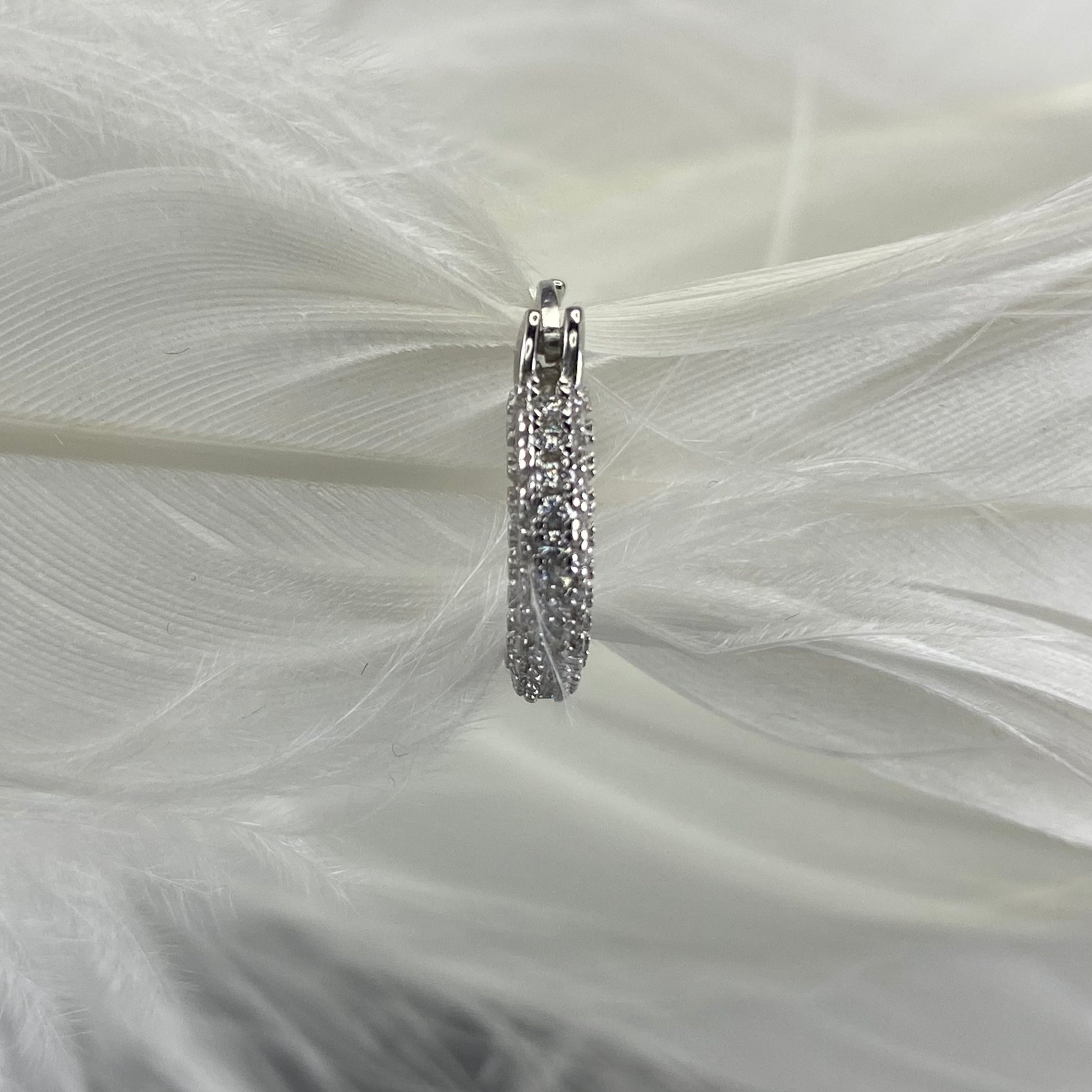 MINI CREOLE "PARISIENNE" - Argent - 12mm LESE-MAJESTE