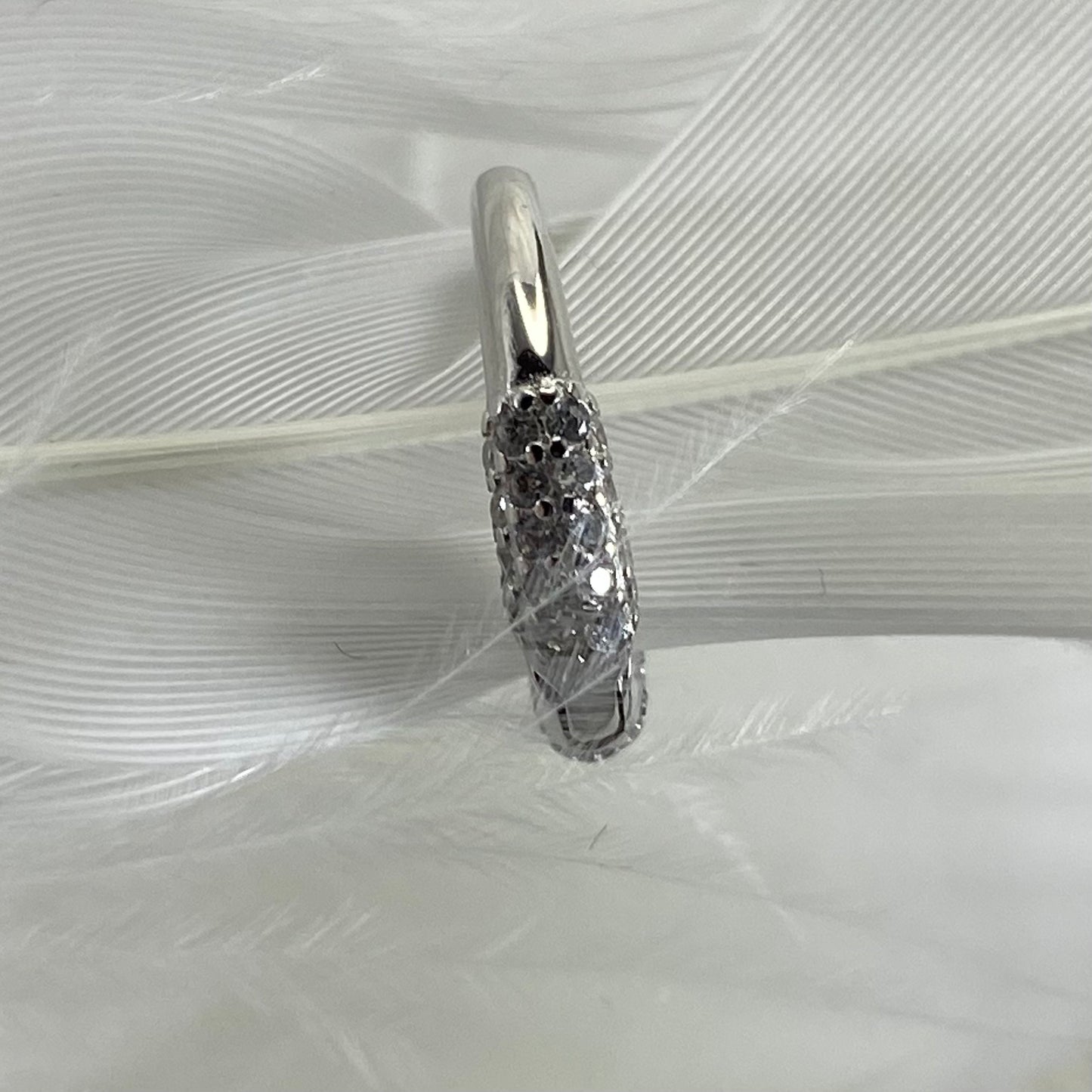 MINI CREOLE "ST GERMAIN" - Argent - 12mm LESE-MAJESTE