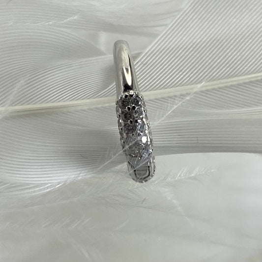 MINI CREOLE "ST GERMAIN" - Argent - 12mm LESE-MAJESTE