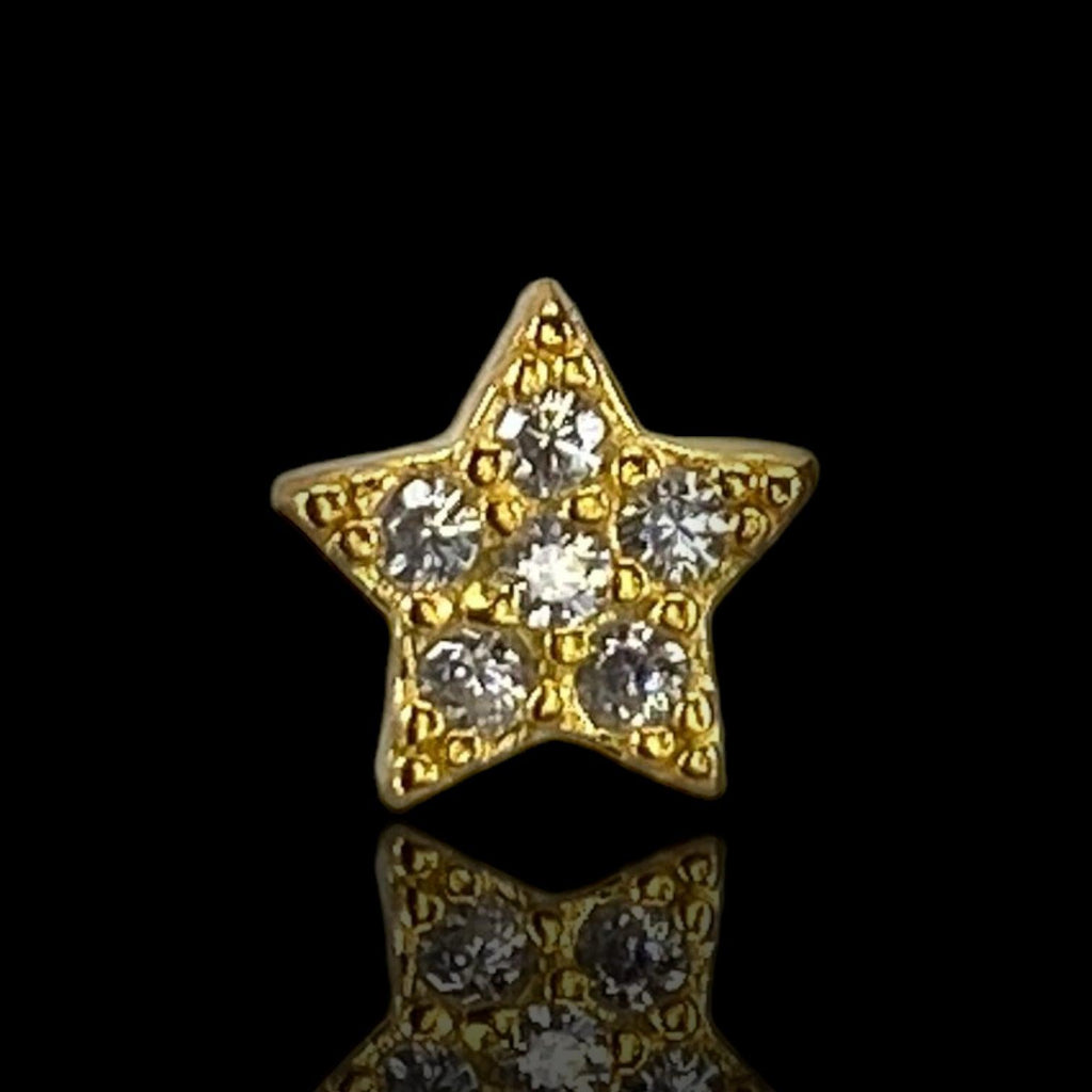 PUCE "SHINING STAR" - Argent plaqué or LESE-MAJESTE