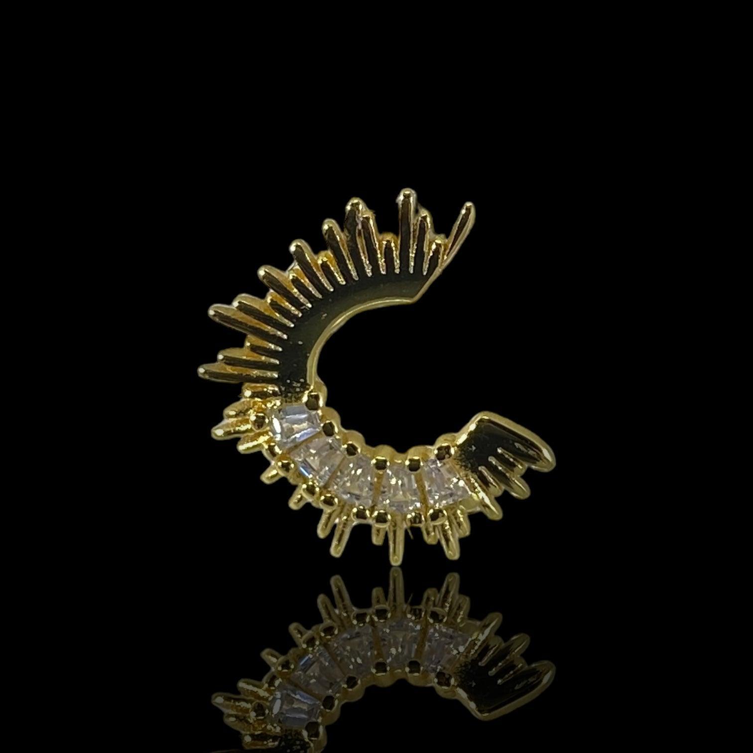 PUCE "STELLAR" - Argent plaqué or- white LESE-MAJESTE