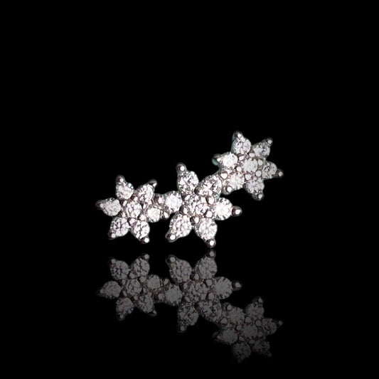 PUCE "TRIADE TITANIA" - Argent - blanc LESE-MAJESTE