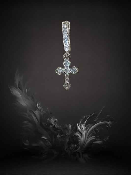 MINI CREOLE "ROMA" - Argent plaqué or LESE-MAJESTE