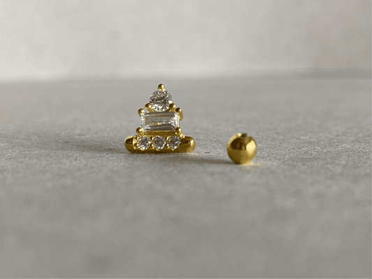 PIERCING OREILLE Taj Mahal - Or LESE-MAJESTE