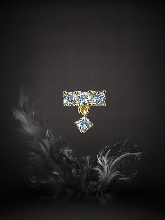 PUCE "ASTRA" - Argent plaqué or LESE-MAJESTE