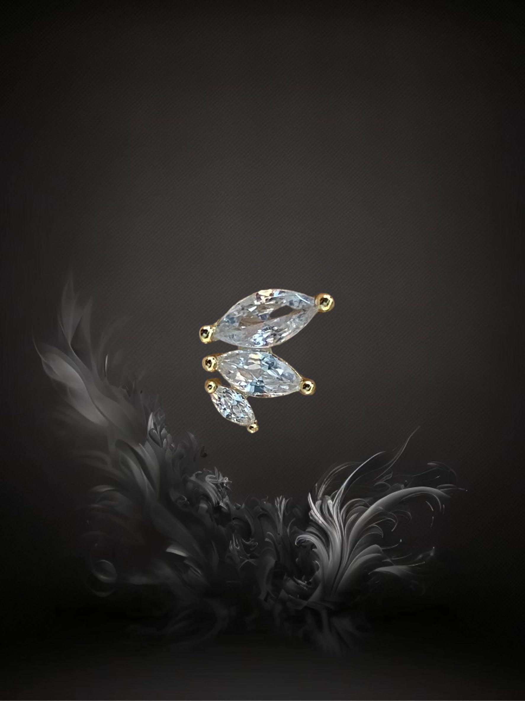 PUCE "LILITHIA" - Argent plaqué or LESE-MAJESTE