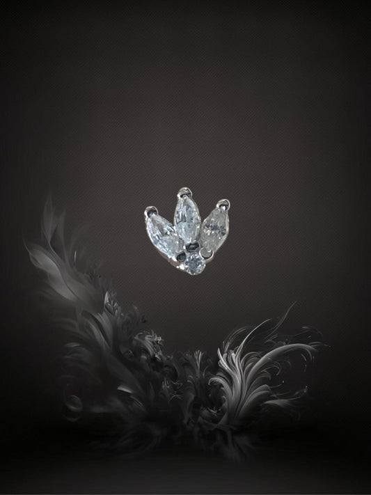 PUCE "NENUPHAR" - Argent - white LESE-MAJESTE