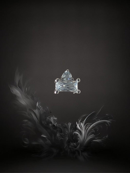 PUCE "PETIT TAJ MAHAL" - Argent - white LESE-MAJESTE