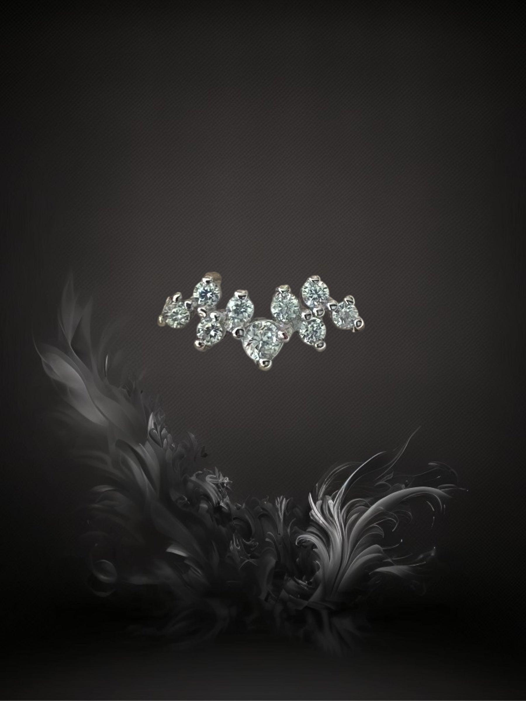 PUCE "STARDUST" - Argent - white LESE-MAJESTE